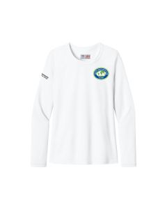 Long Sleeve Performance Tee - White: Women's